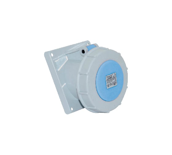 Станковая угловая розетка 2Р+Е +Pilot 63А, IP67 T-Plast 31.29.309.0900 1