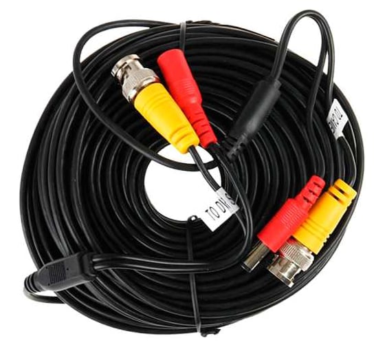 Соединительный шнур Tantos ts cctv bnc+dc 20м TS CCTV (BNC+DC) 20М 00-00011504