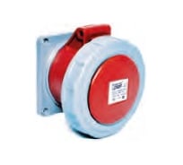 Станковая прямая розетка 3P+N+E ,5х16А, 380-415V, IP67 T-Plast 31.06.321.1600