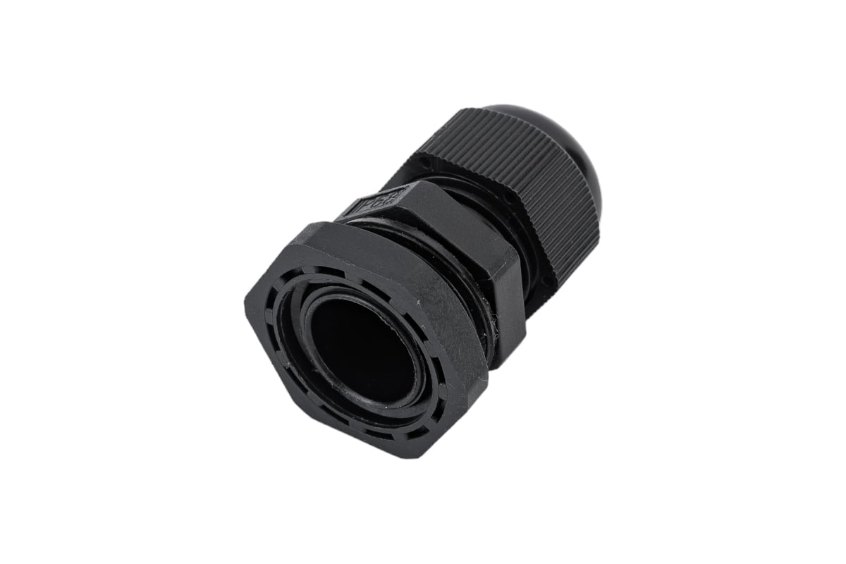 Сальник ГОФРОМАТИК mg 16 пластик (4-8мм) ip68 черный zeta30924 ...