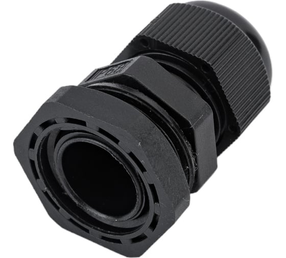 Сальник ГОФРОМАТИК mg 16 пластик (4-8мм) ip68 черный zeta30924