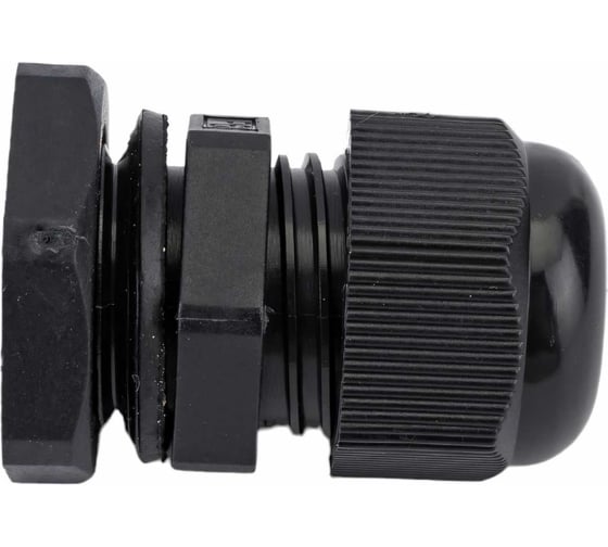 Сальник ГОФРОМАТИК mg 16 пластик (4-8мм) ip68 черный zeta30924