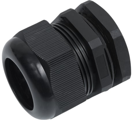 Сальник ГОФРОМАТИК mg 40 пластик (22-32мм) ip68 черный zeta30921