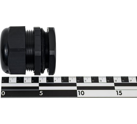 Сальник ГОФРОМАТИК mg 50 пластик (32-38мм) ip68 черный zeta30920