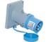 Станковая угловая вилка 2Р+E, 3х16А, 200-250V, IP44 T-Plast 31.20.318.0900 1