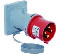 Станковая угловая вилка 3Р+Е, 16A, 380-415V, IP44 T-Plast 31.22.318.1600
