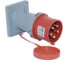 Станковая угловая вилка 3P+N+E, 5х16А, 380-415V, IP44 T-Plast 31.05.318.1600 1