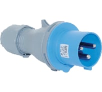 Переносная вилка 2P+E +Pilot 63A, 220-240V, IP44 T-Plast 31.28.301.0900