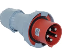 Переносная вилка TP Electric 3P+N+E+Pilot, 5x125А, 380-415V, IP67 3138-301-1600