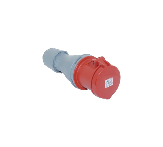 Переносная розетка 3P+E+Pilot, 4х63А, 380-415V, IP44 T-Plast 31.31.304.1600 1
