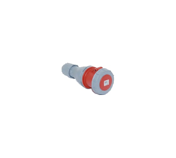 Переносная розетка 3Р+Е+Pilot 125A, 380-415V, IP67 T-Plast 31.37.304.1600