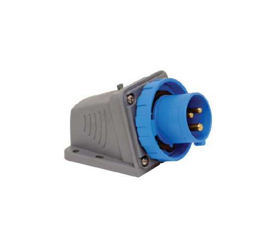 Настенная вилка 2Р+E, 3х16А, 200-250V, IP67 T-Plast 31.21.313.0900 1