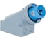Настенная вилка 2Р+Е+Pilot 63A, 220-240V, IP67 T-Plast 31.29.312.0900 1