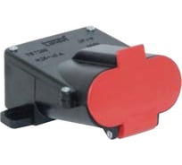 Настенная розетка 3P+E, 16А, 380-415V, IP44 T-Plast 31.09.306.1600