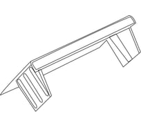 Заглушка 100х50 T-Plast 50.07.001.0070