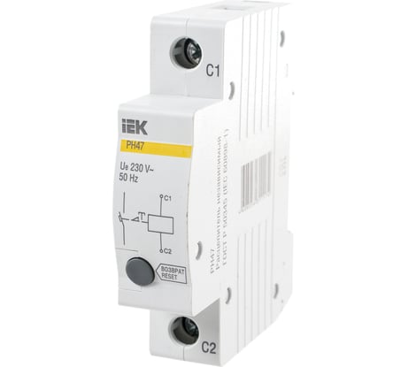 Независимый расцепитель РН47 на DIN-рейку IEK MVA01D-RN 312296