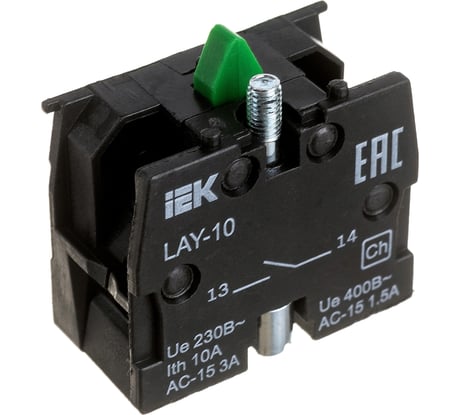 Контактный блок 1з для LAY5 IEK BDK21 250705