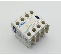 Приставка дополнительных контактов F4-40 фронтальная 4NO к контактору CJX2 ANDELI артикул ADL08-163