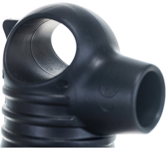 Каучуковая кабельная вилка с крючком 220В 16А с/з, IP44, чёрная BEMIS BK1-1402-2021 8698523910214