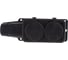 Каучуковая колодка 2 гнезда с з/к и крышкой 220В 16А, IP54, чёрная BEMIS BK1-1402-2612/3612 8698523906125 5