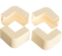 Внешний вертикальный угол КМН 20х10, 4шт IEK ЭЛЕКОР CKMP10D-N-020-010-K01 303058