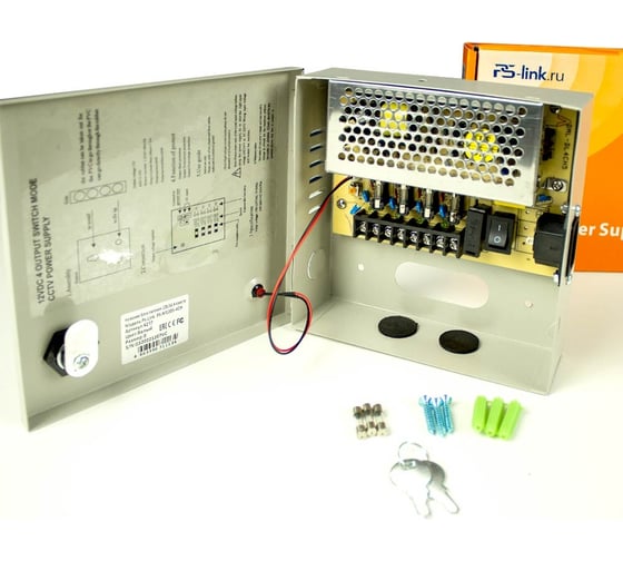Блок питания PS-link 12В/5А 4 канала M1205-4CH 4277