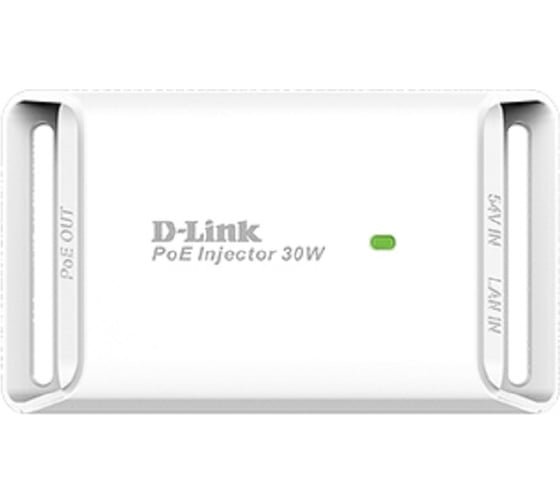 Гигабитный poe-инжектор d-link (выходное напряжение 54в dc) DPE-301GI/A1A