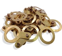 Кольцо заземления SURYAKOTI CAST SC 25Y-к50 - размер 25, латунь, комплект-50 шт. SC030000Y-50