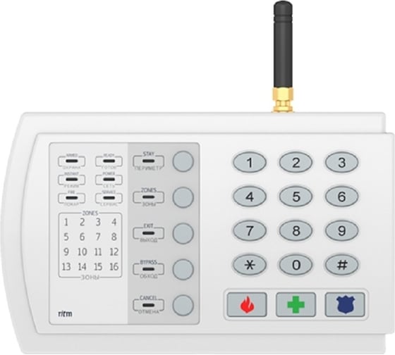 Охранная панель ritm Ритм контакт gsm-9n внешняя антенна 4010637 1