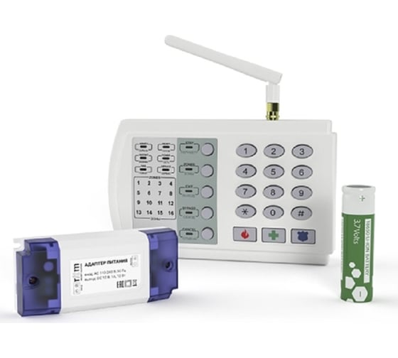 Радиоканальная охранно-пожарная панель ritm Ритм контакт gsm-14k 4010672 1