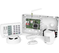 Радиоканальная охранно-пожарная панель ritm Ритм контакт gsm-14а v.2 в корпусе под акб 1,2 ач 4010748