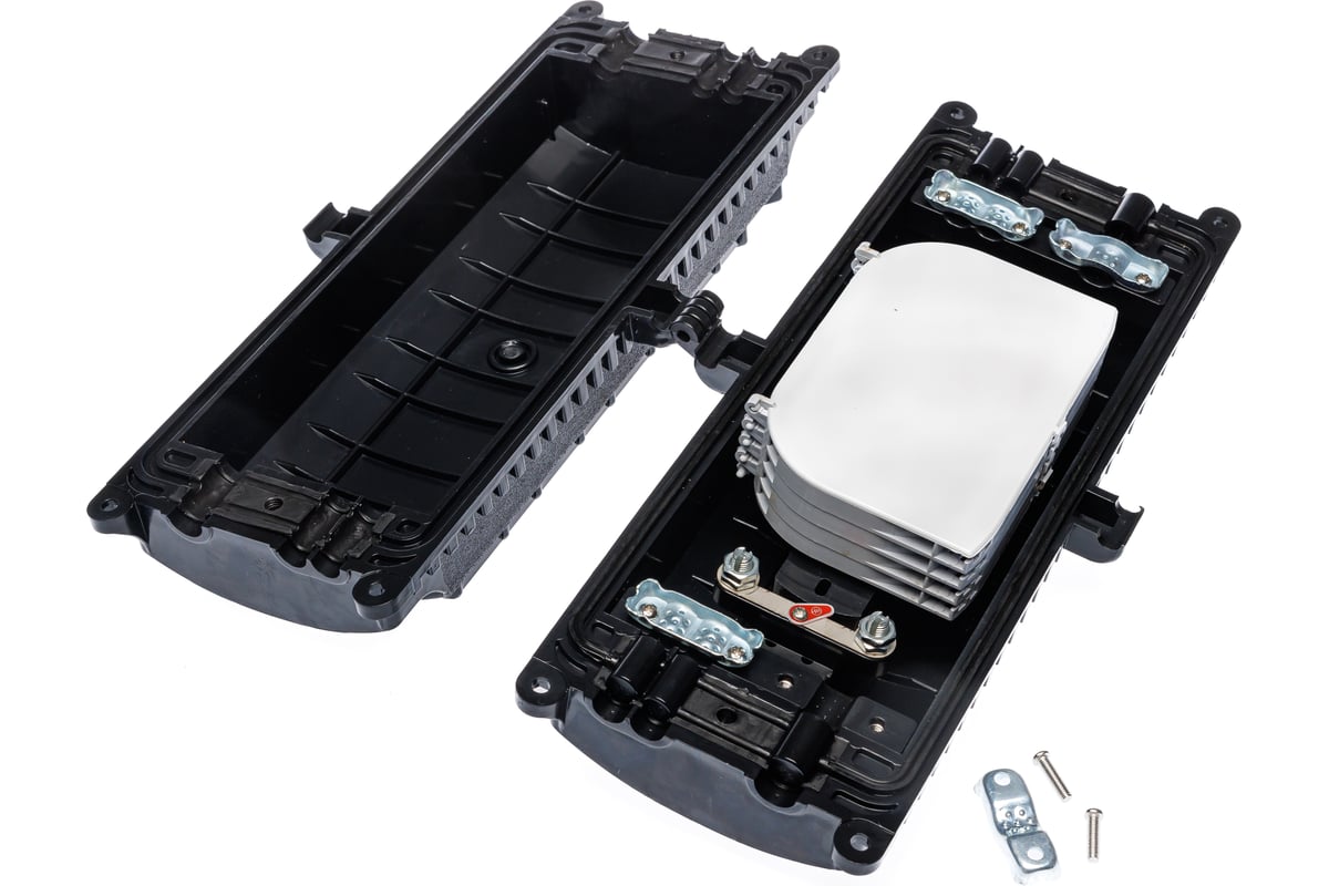Проходная оптическая муфта Netlink gjs-6007 (gjs-a) 96 волкон ...