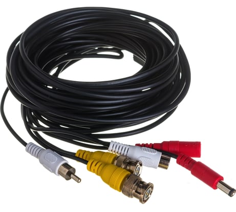 Кабель питание+видео+аудио 10м IVUE CPVA10-AHD