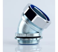 Муфта для гофрированных труб Weyer DNJ-15-M20 - коннектор поворотный на 45 градусов, нар. M20 WE8500200