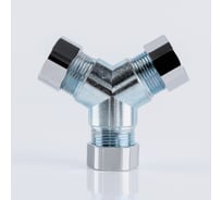 Муфта для гофрированных труб Weyer DPY-151520 - тройник разветвитель, WE8701200