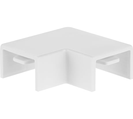 Поворот на 90 гр. TDM ELECTRIC КМП, белый, 15х10 упаковка 4 шт SQ0411-0090