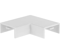 Поворот на 90 гр. TDM ELECTRIC КМП, белый, 20x10 упаковка 4 шт SQ0411-0092