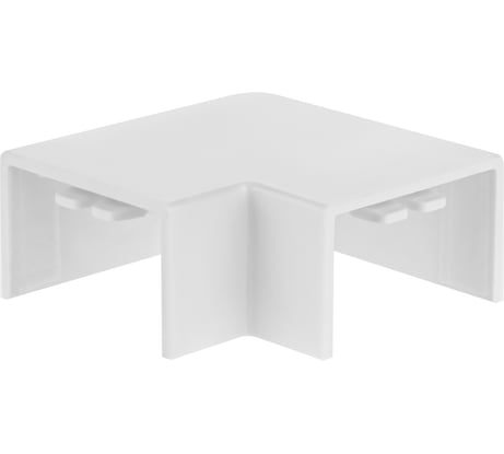 Поворот на 90 гр. TDM ELECTRIC КМП, белый, 25х16 упаковка 4 шт SQ0411-0093