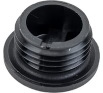 Заглушка отверстия WEYER DPK-M16B - заглушка под плоскую отвертку, нар. M16x1.5 PARLMU WE6800200