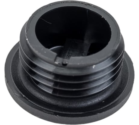 Заглушка отверстия WEYER DPK-M16B - заглушка под плоскую отвертку, нар. M16x1.5 PARLMU WE6800200