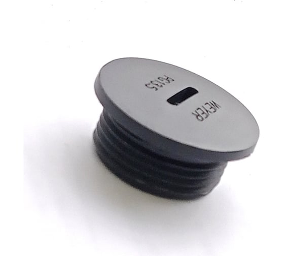 Заглушка отверстия Weyer DPK-M20B - заглушка под плоскую отвертку, нар. M20x1.5 WE6800300
