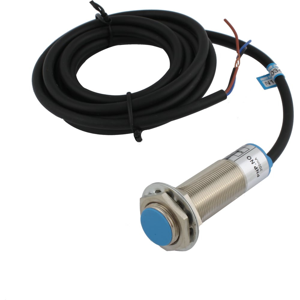 Индуктивный экранированный датчик INNOCONT M18x1, L=73 мм, зона ...