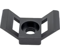 Держатель для стяжек черный уп.100 шт. SapiSelco SUP.3.401