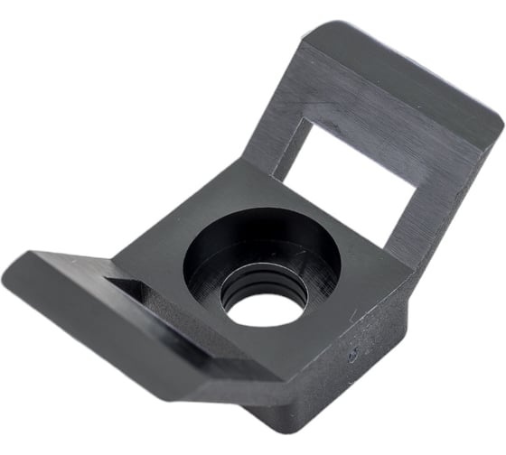Держатель для стяжек черный уп.100 шт. SapiSelco SUP.3.401