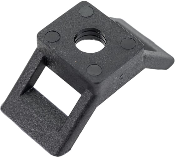 Держатель для стяжек черный уп.100 шт. SapiSelco SUP.3.401