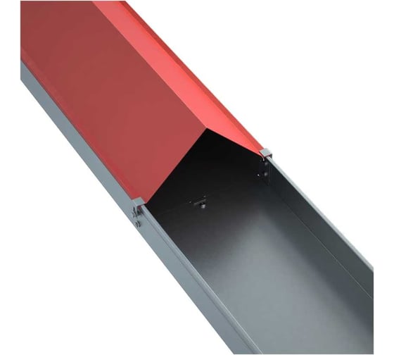 Крышка лотка Система КМ двускатная 200х1,5 L2500 мм HD LO9302 KLZ200-1.5-2500 HD