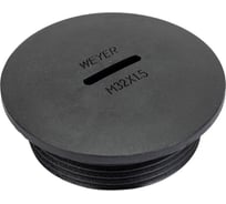 Заглушка отверстия DPK-M32B Weyer заглушка под плоскую отвертку, нар. M32x1.5 WE6800500