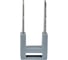 Перемычка через один EKF для jxb-s-2.5 серая (100шт.) proxima plc-per-3-2.5 3
