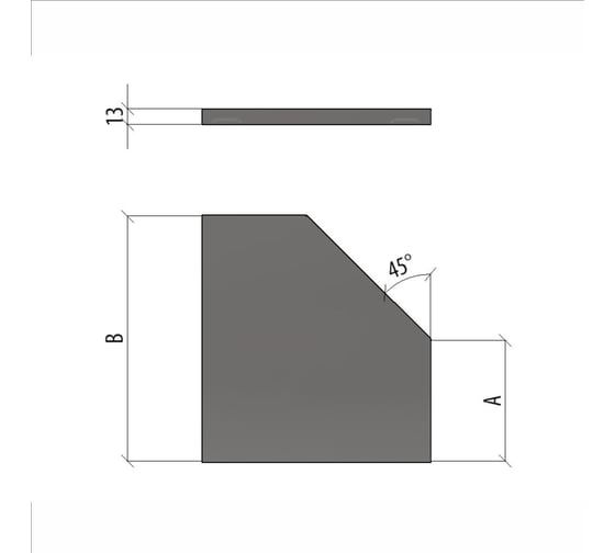 Крышка правого переходника Система КМ 50-200 мм ПЛЮС INOX304 PL6582 KPDplus50-200-R INOX304