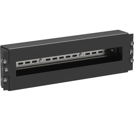 Модуль DKC 3u с din рейкой для 19" it-корпусов, ral9005 R5CMDIT3HEB 1